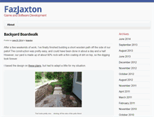 Tablet Screenshot of fazjaxton.net